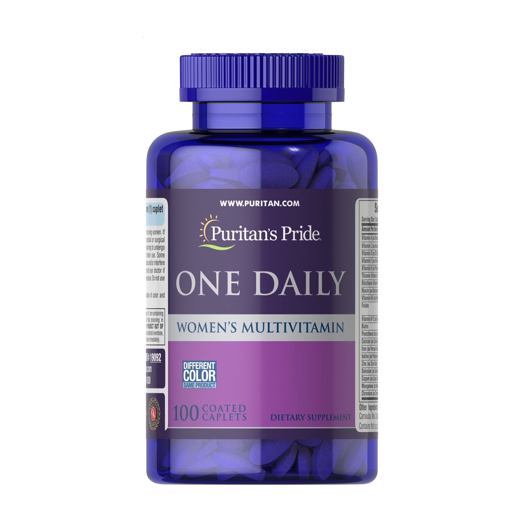 Жіночі мультивітаміни Puritan's Pride One Daily Women's Multivitamin, 100 капсул